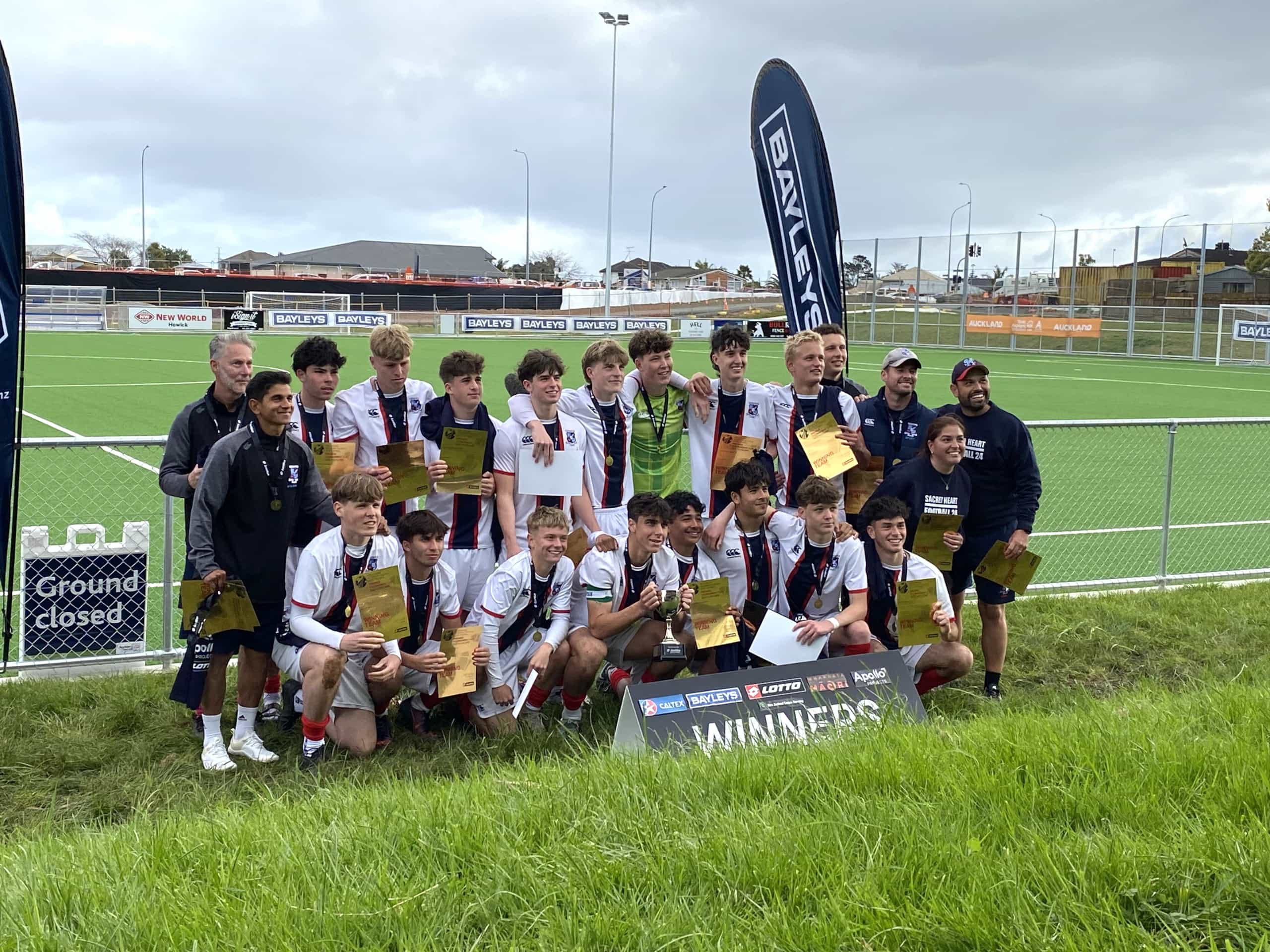 NZ Secondary Schools Football - Boys